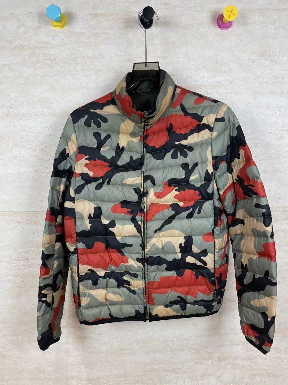 Valentino Valentino Camouflage Reversible Down Jacket Size US S / EU 44-46 / 1 - 1 Thumbnail