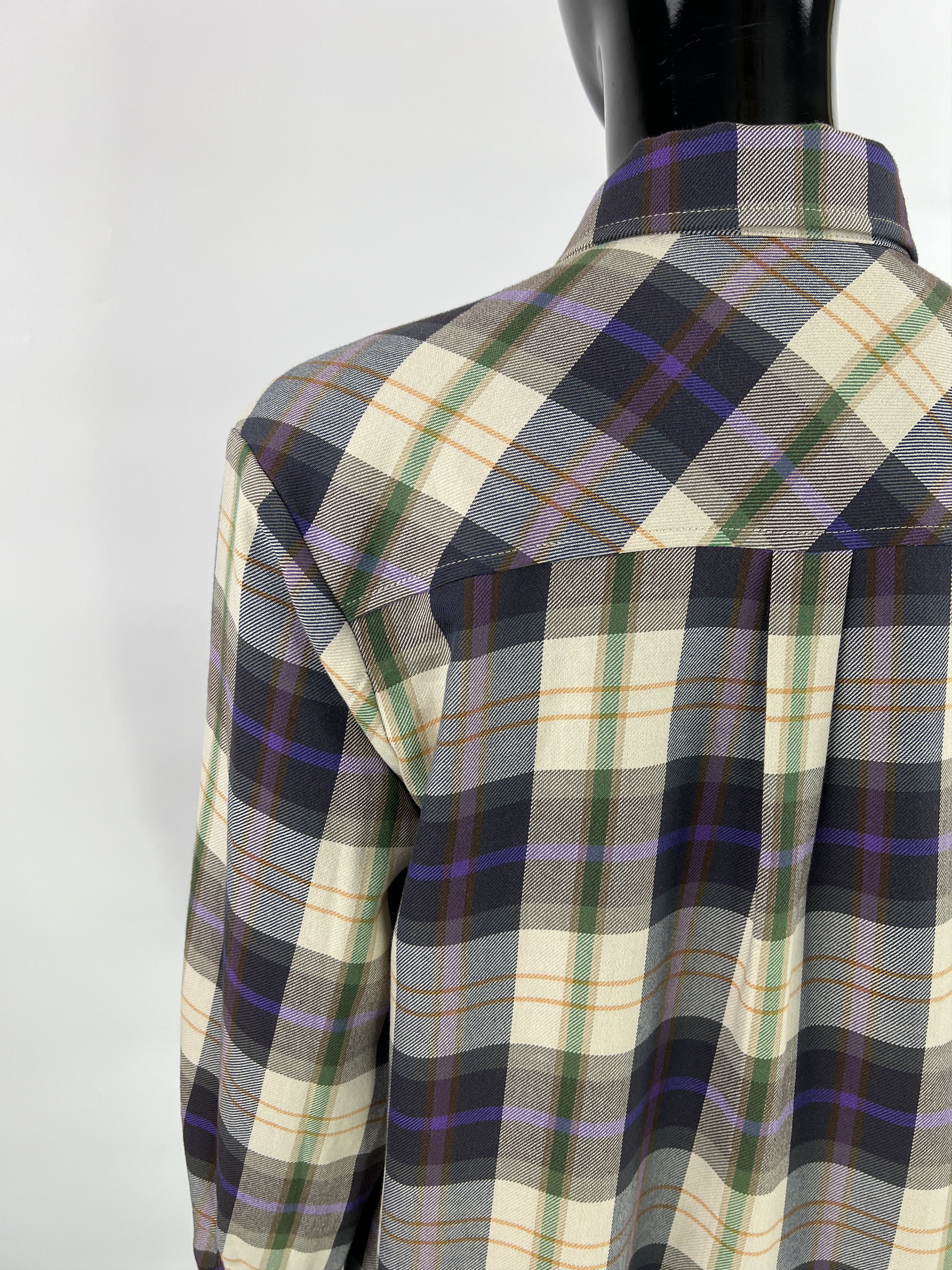 A.P.C. × Flannel A.P.C. Checked Long Sleeve Button Up Shirt Size 38 Size M / US 6-8 / IT 42-44 - 6 Thumbnail
