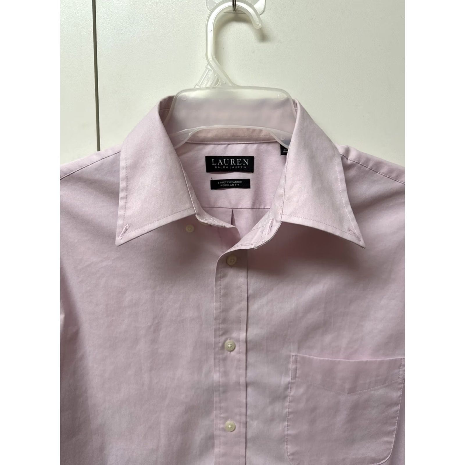 Ralph Lauren Shirt Mens L Pink Ralph Lauren Black Label Stretch Fabric Regular Fit Size US L / EU 52-54 / 3 - 2 Thumbnail