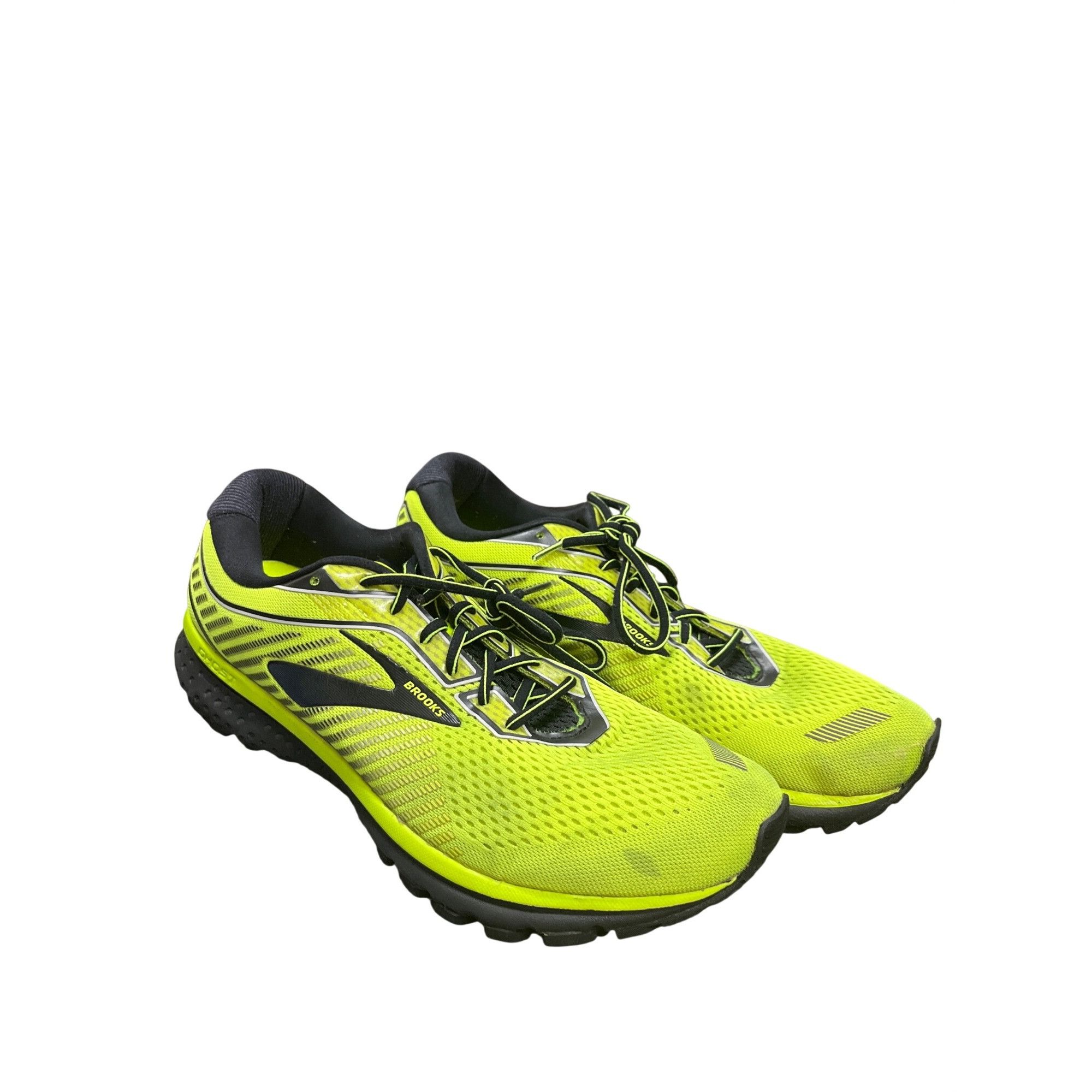Brooks Brooks Ghost 12 mens yellow black walking running LT sneaker Size US 13 / EU 46 - 20 Thumbnail