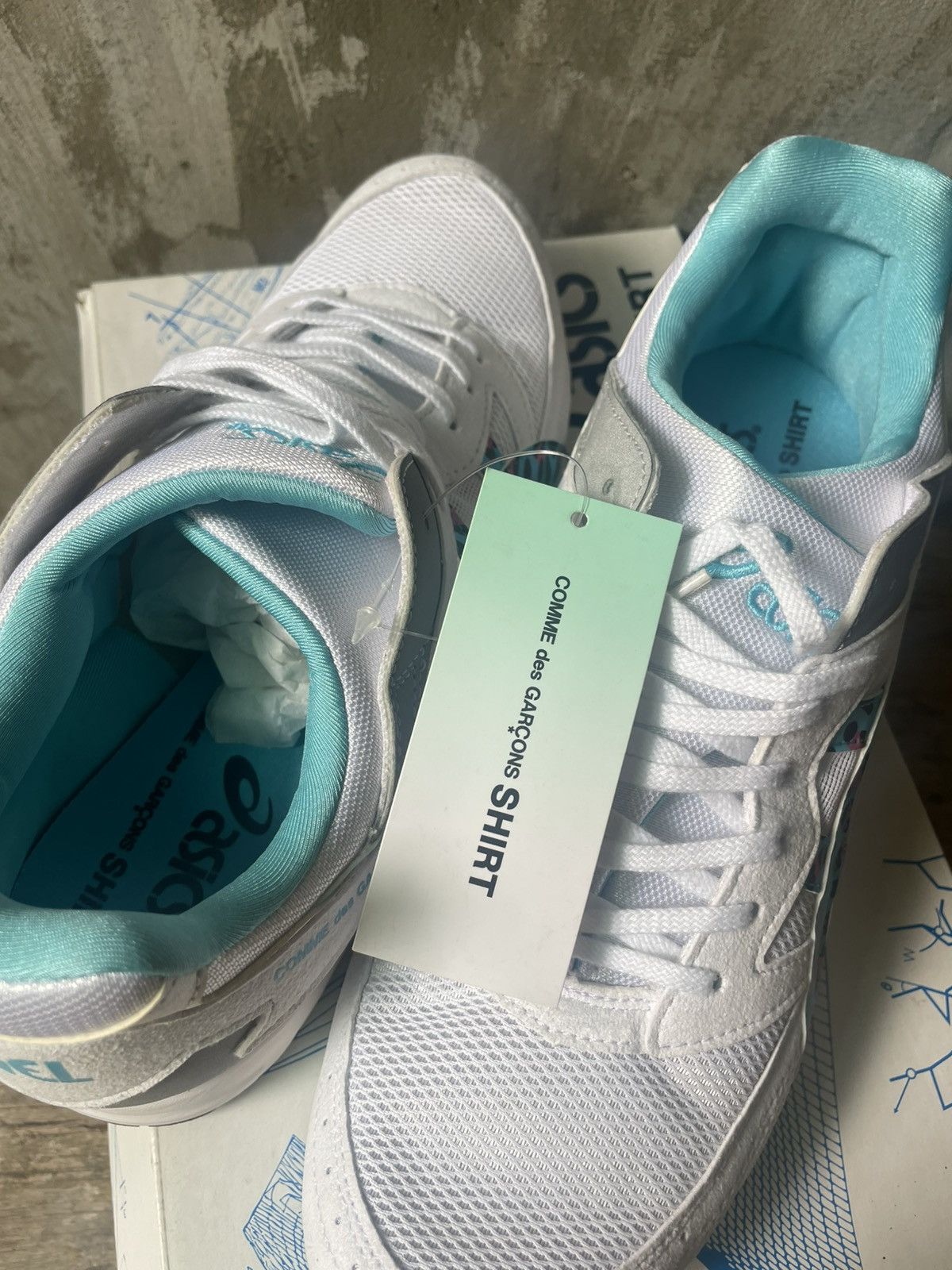 Asics × Comme des Garcons CDG SHIRTS X ASICS Tarter Sneakers BNIB Size US 8 / EU 41 - 3 Thumbnail
