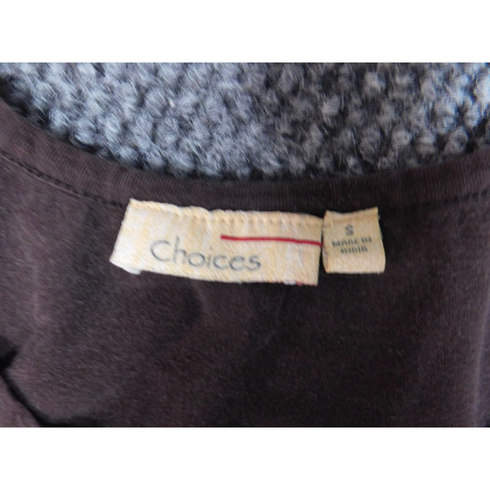 Vintage Choices Womens Blouse Short Sleeve Collared Pullover Cotton Spandex Brown S Smart Casual Shirt - Busy Designer Basic Regular Womens Size S Size S / US 4 / IT 40 - 6 Thumbnail