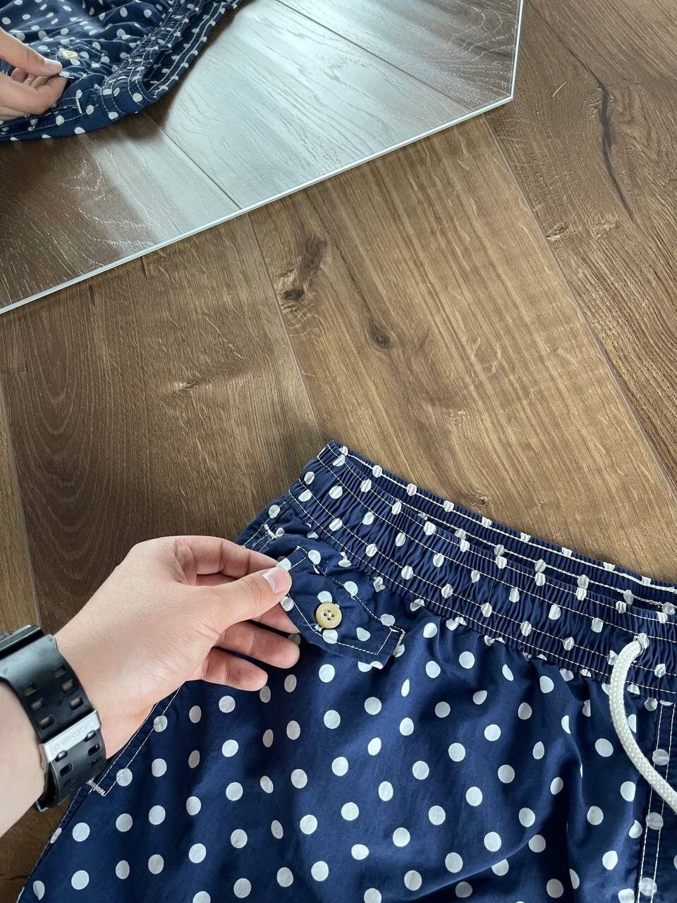 Polo Ralph Lauren × Vintage Vintage Polo Ralph Lauren Y2K Style Casual Blue Shorts Size US 38 / EU 54 - 7 Thumbnail