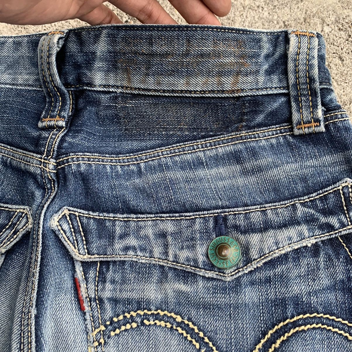 Levi's Vintage Y2K Levis Classic 502 Stitched Distressed Denim W29 Size US 29 - 16 Thumbnail