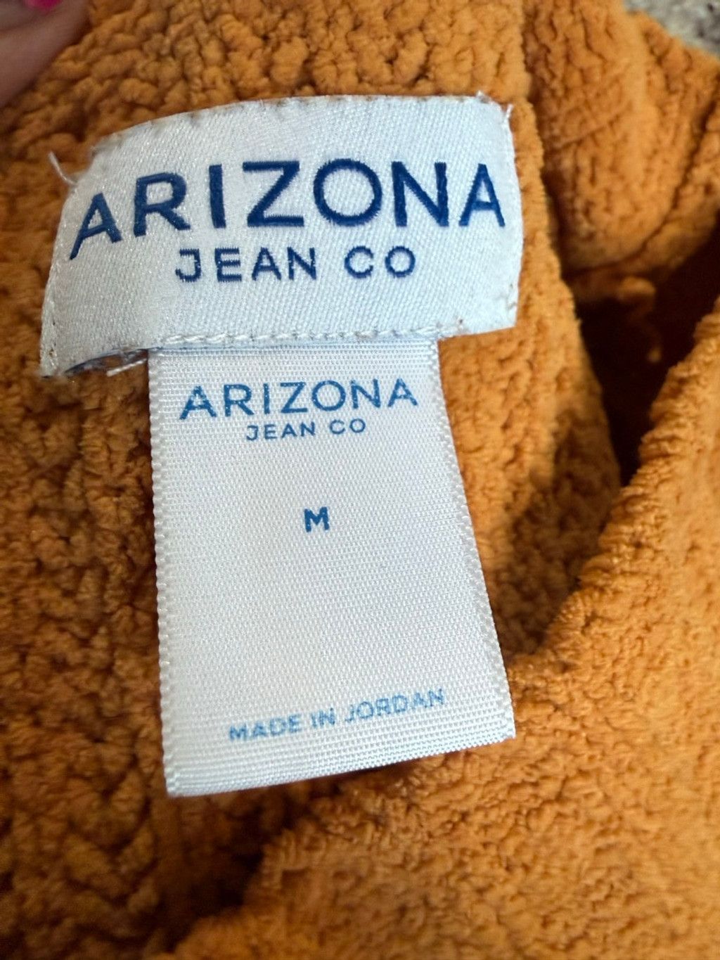 Arizona Jean Co. Women's Arizona Jean Co Orange Ribbed Mock Neck Sweater M Size M / US 6-8 / IT 42-44 - 8 Thumbnail