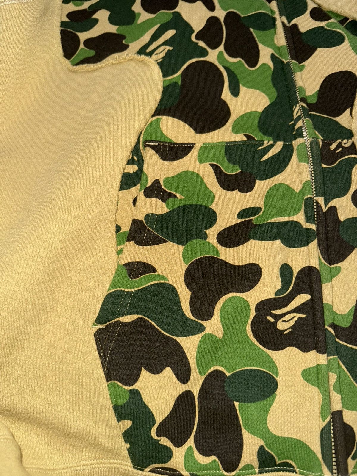 Bape BAPE ABC CAMO PATCHWORK HOODIE Size US XXL / EU 58 / 5 - 5 Thumbnail