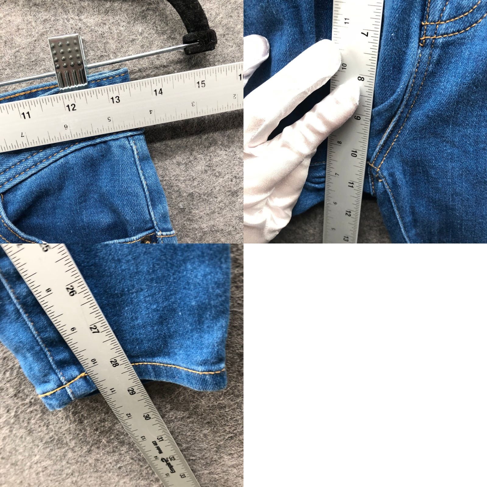 Urban Outfitters BDG Urban Outfitters Twig High Rise Skinny Jeans Womens 26 Blue Stretch Denim 5-Pocket Slim Size 26" / US 2 / IT 38 - 8 Thumbnail