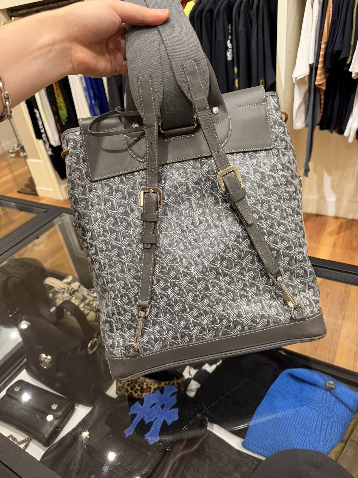 Goyard Goyard Alpin Backpack Grey Size ONE SIZE - 12 Thumbnail