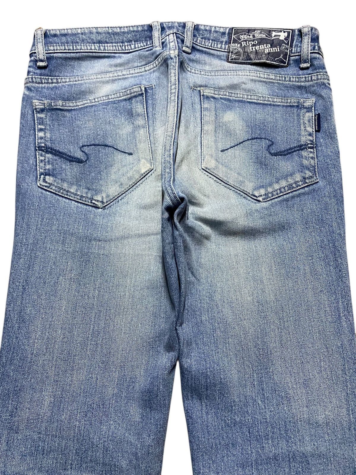 Japanese Brand Japanese Brand Rippo Trenta Anni Distressed Slim Jeans Size US 30 / EU 46 - 4 Thumbnail