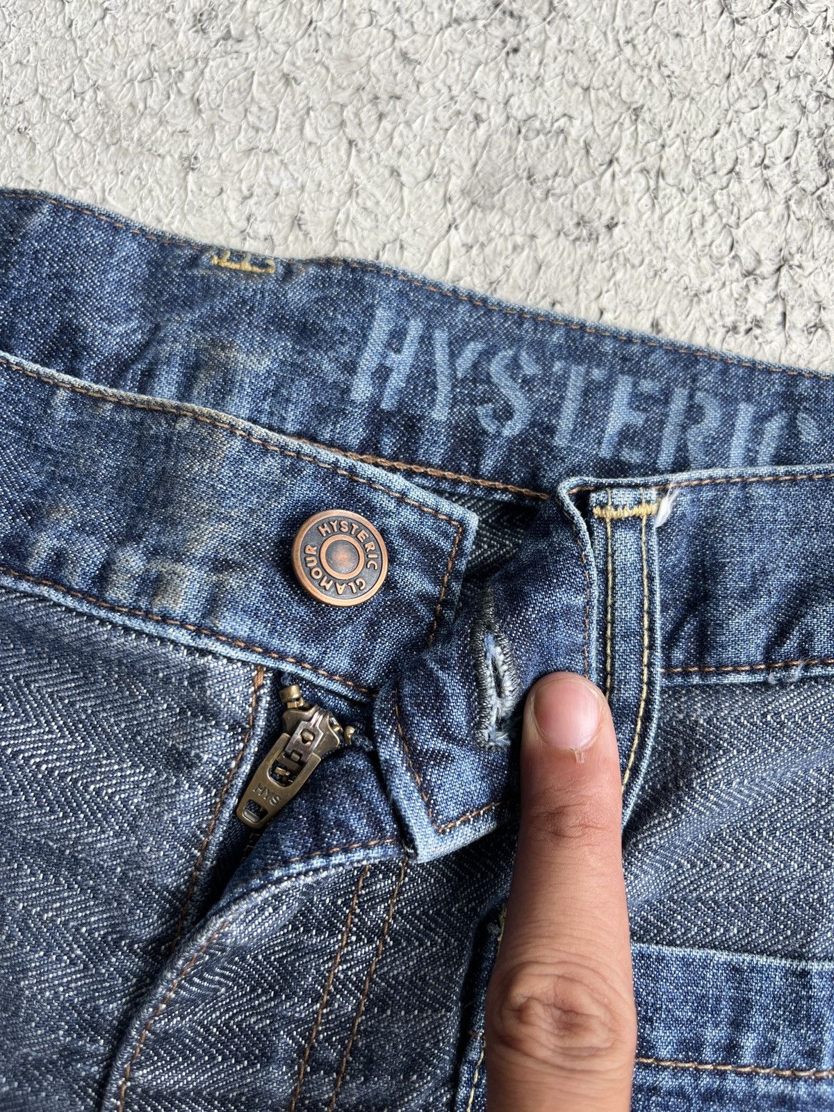 Hysteric Glamour × If Six Was Nine × Le Grande Bleu (L.G.B.) Vintage Hysteric Glamour Kinky Panel Jeans Size US 28 / EU 44 - 8 Thumbnail