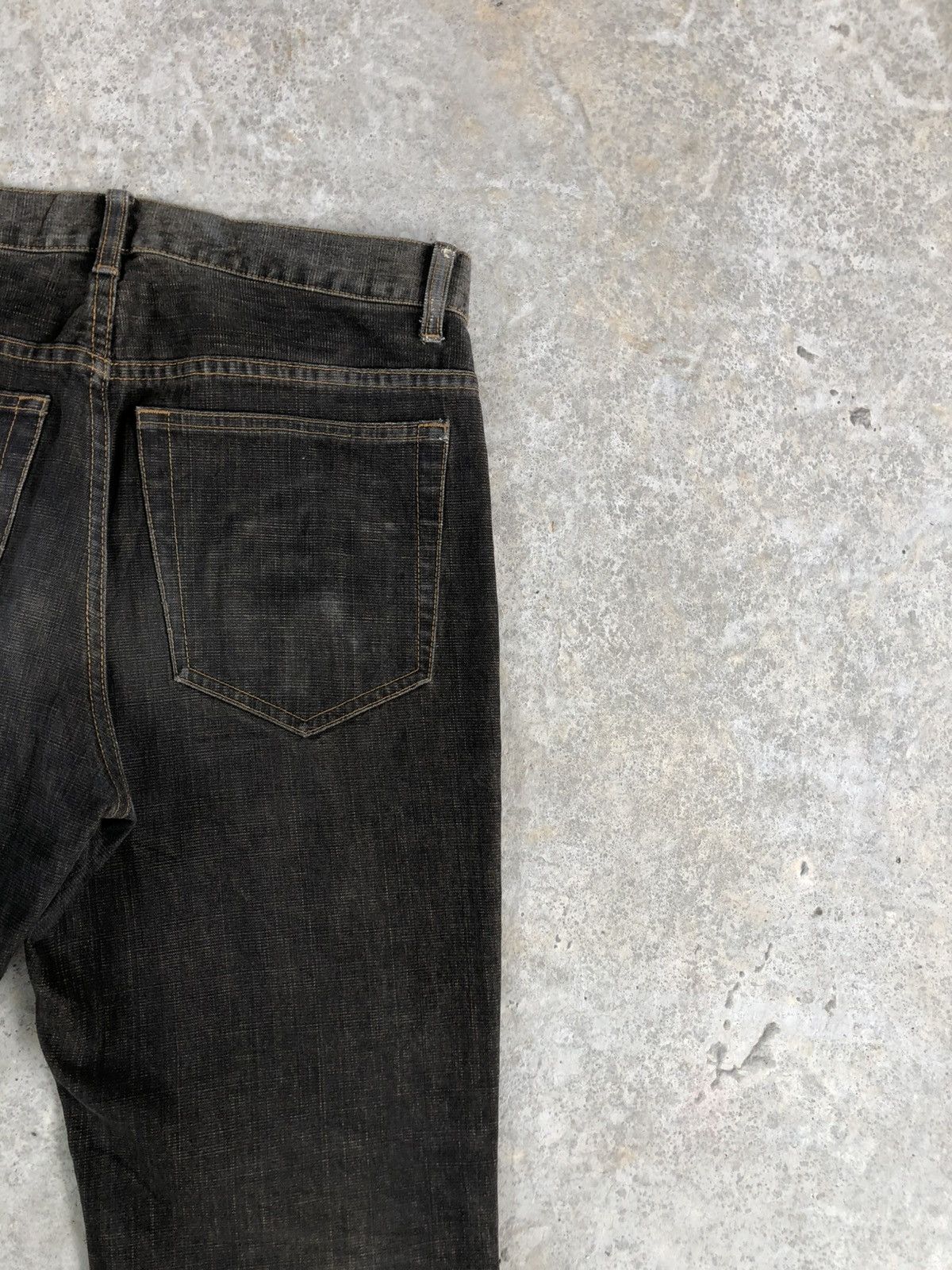 If Six Was Nine × Japanese Brand Japanese Crosbec Flared Jeans Distressed Denim Size US 30 / EU 46 - 10 Thumbnail
