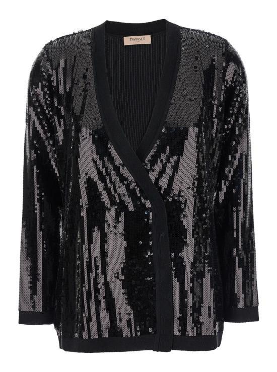 TWINSET TWINSET Women Jackets 242TT314500006 Black Size S / US 4 / IT 40 - 1 Thumbnail