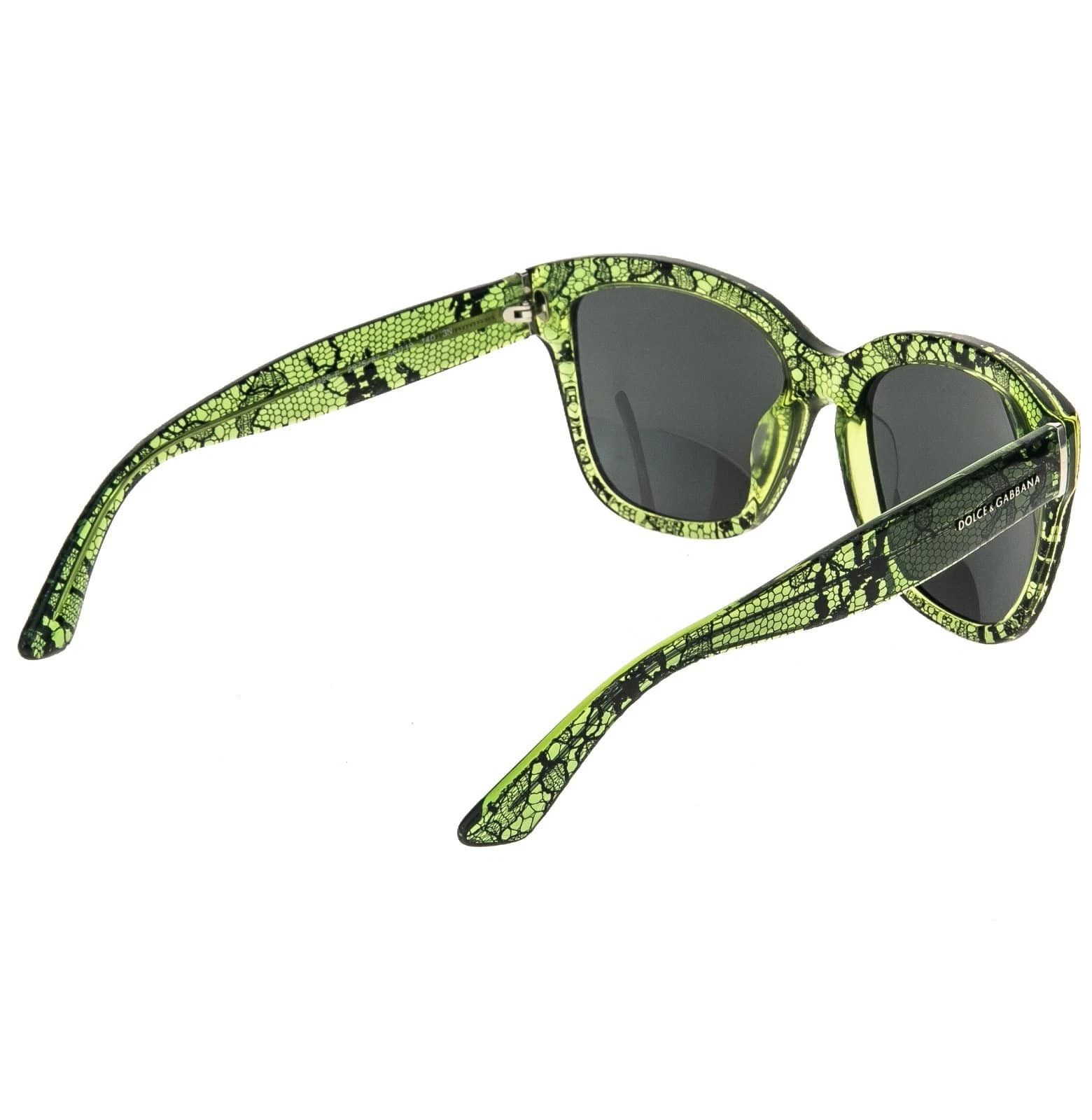 Dolce & Gabbana Dolce & Gabbana DG4226 4226 CHANTILLY LACE Green Sunglasses Size ONE SIZE - 5 Thumbnail
