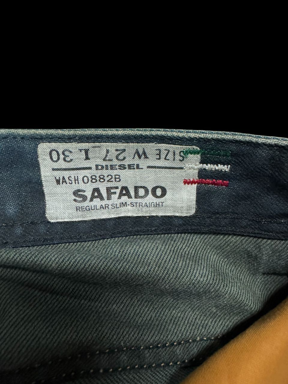 Diesel Diesel Safado Rusty Claw Mudwash Regular Slim-Straight Size US 29 - 11 Thumbnail