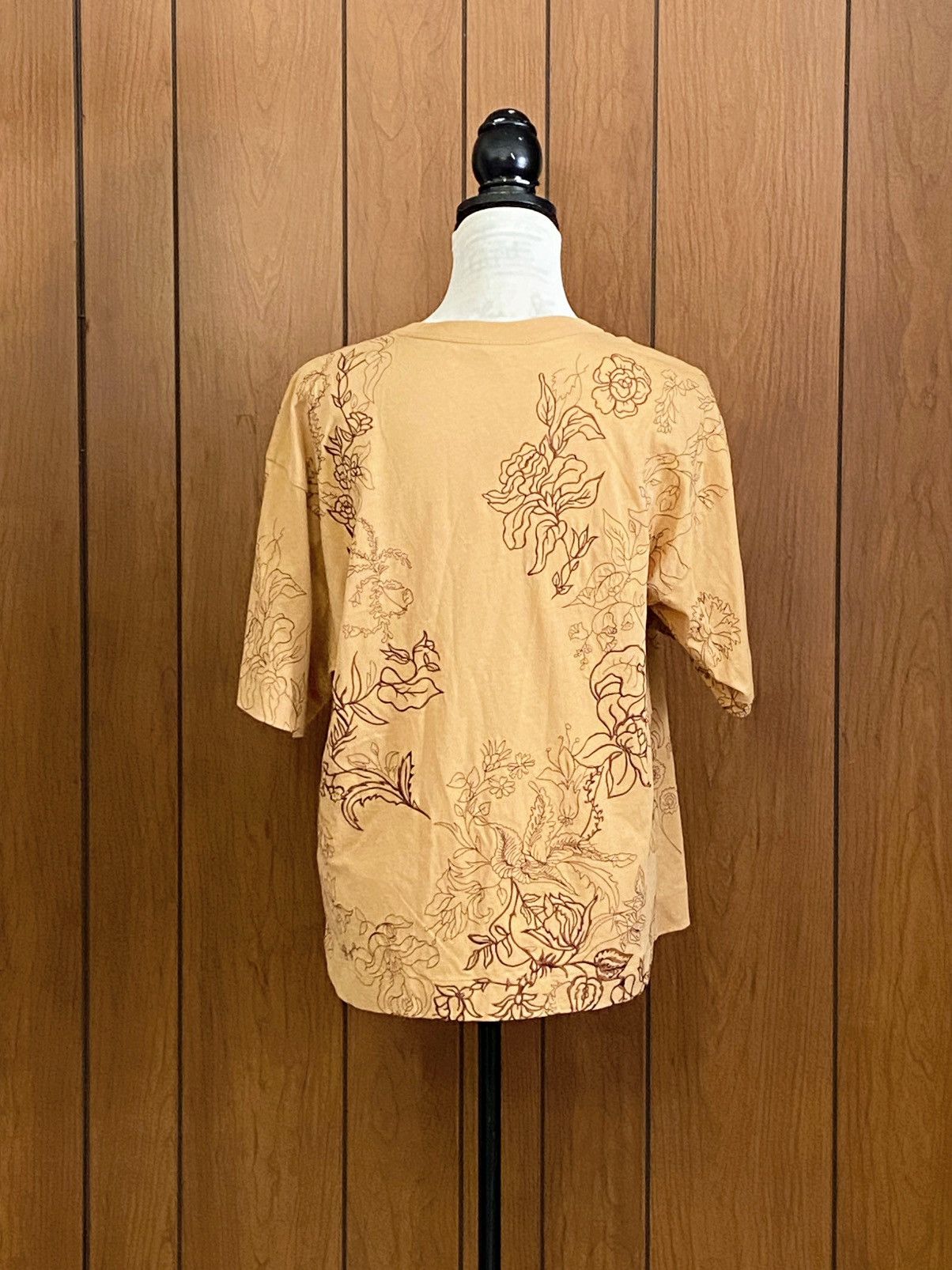 Dries Van Noten Dries Van Noten Floral Embroidered T-Shirt size S Size S / US 4 / IT 40 - 4 Thumbnail