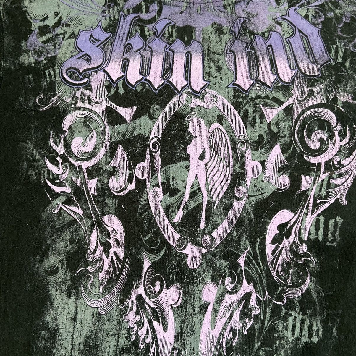 Skin Skin Industries Moto Angel Y2K Vintage T-Shirt Women’s Large Size L / US 10 / IT 46 - 4 Thumbnail