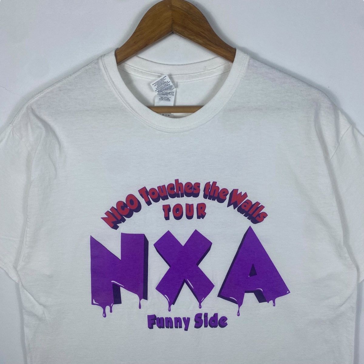 Band Tees Japanese Band NICO TOUCHES The WALLS Funny Side Tour Tee Size US L / EU 52-54 / 3 - 2 Thumbnail