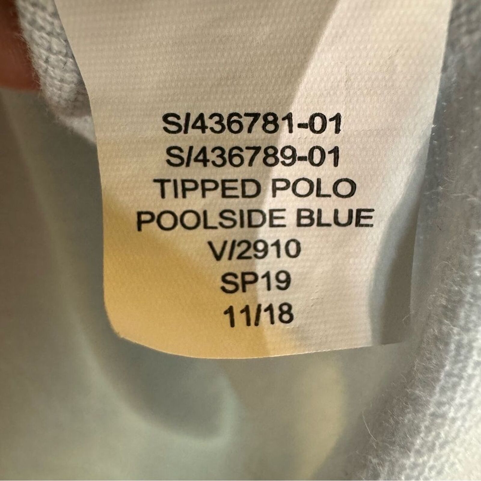Gap GAP Polo Shirt Light Blue Men’s Size Medium Size US M / EU 48-50 / 2 - 5 Thumbnail