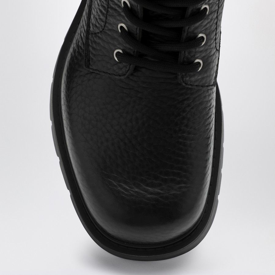 Bottega Veneta o1d2blof0226 Leather Ankle Boots in Black Size US 10 / EU 43 - 3 Thumbnail