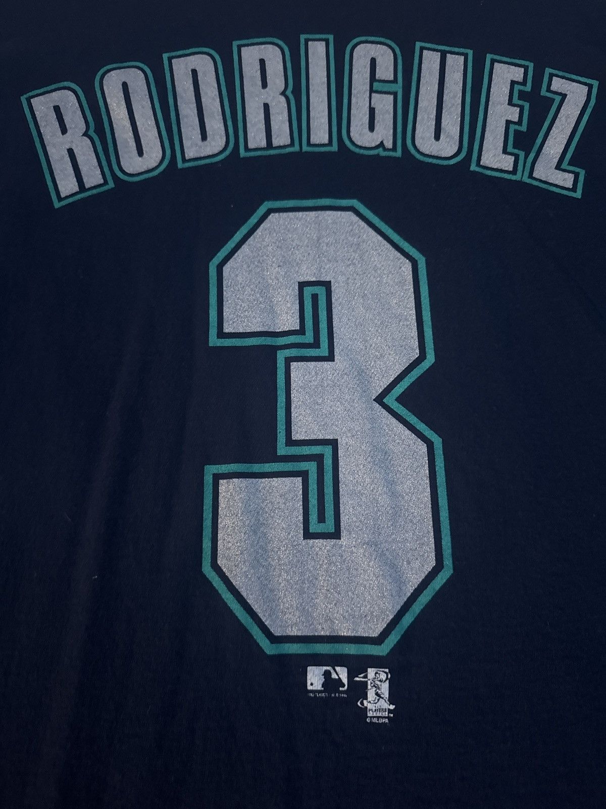 MLB × Pro Player × Vintage Vintage Seattle Mariners A-Rod Jersey T-Shirt Size US XXL / EU 58 / 5 - 5 Thumbnail