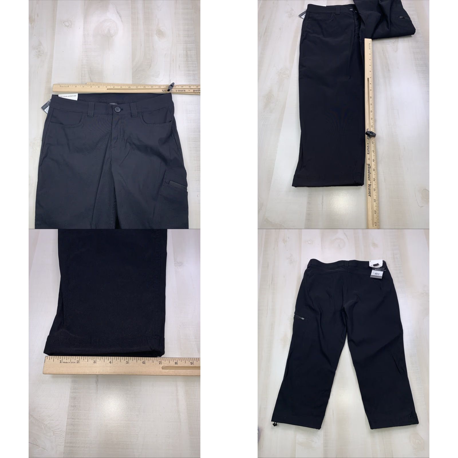 Eddie Bauer VINTAGE Eddie Bauer Rainier Capri Mid Rise UPF 50 Water Resistance Stretch Womens 6 NWT Size ONE SIZE - 8 Thumbnail