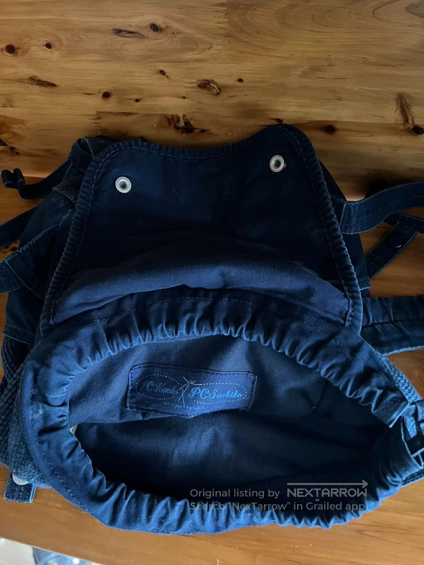 Porter Classic Porter Classic Mini Indigo Kendo Backpack. Size ONE SIZE - 7 Thumbnail