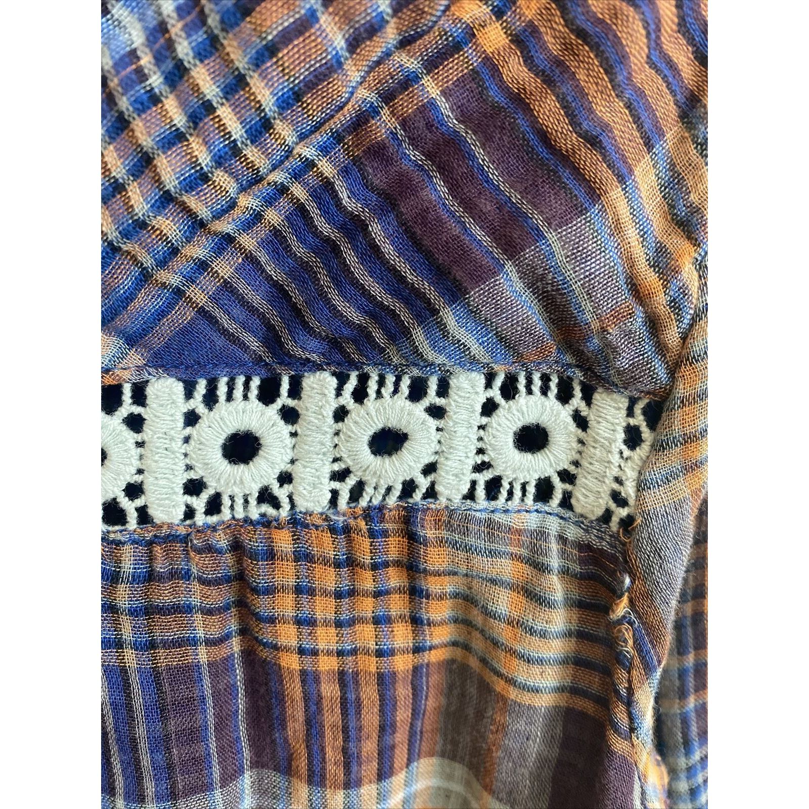 Anthropologie Holding Horses By Anthropologie Abita Plaid Dress M, Size M / US 6-8 / IT 42-44 - 8 Thumbnail