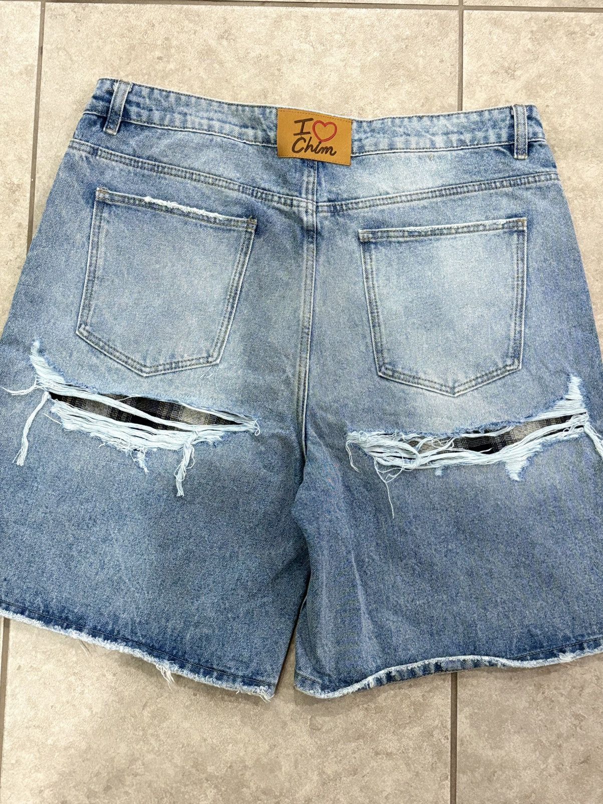 HMDD Happy Memories Don't Die HMDD Jean Shorts Blue Size US 38 / EU 54 - 2 Thumbnail
