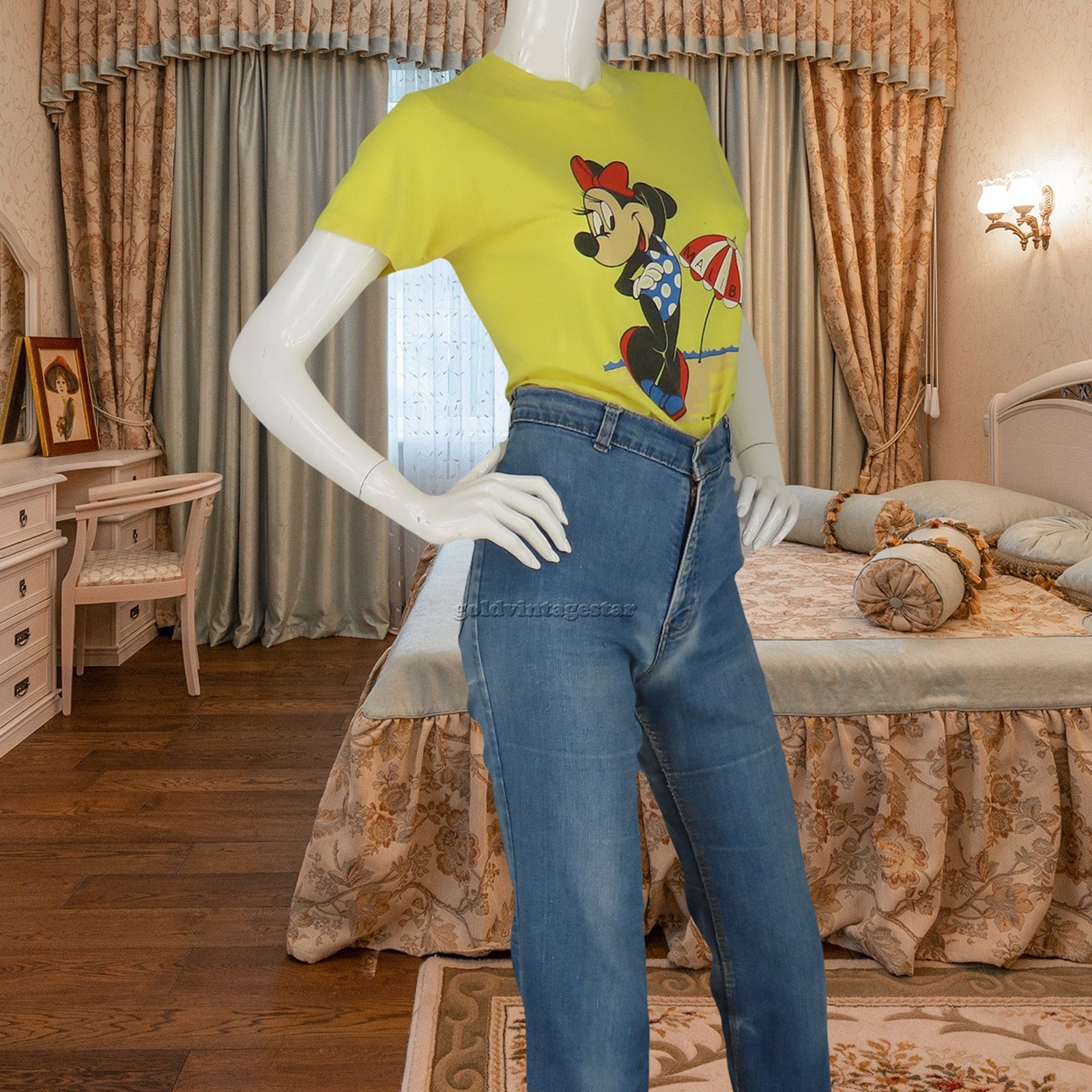 Other 80s Womens Vintage Disney Minnie Mouse Swimsuit Tee XS Size XS / US 0-2 / IT 36-38 - 12 Thumbnail