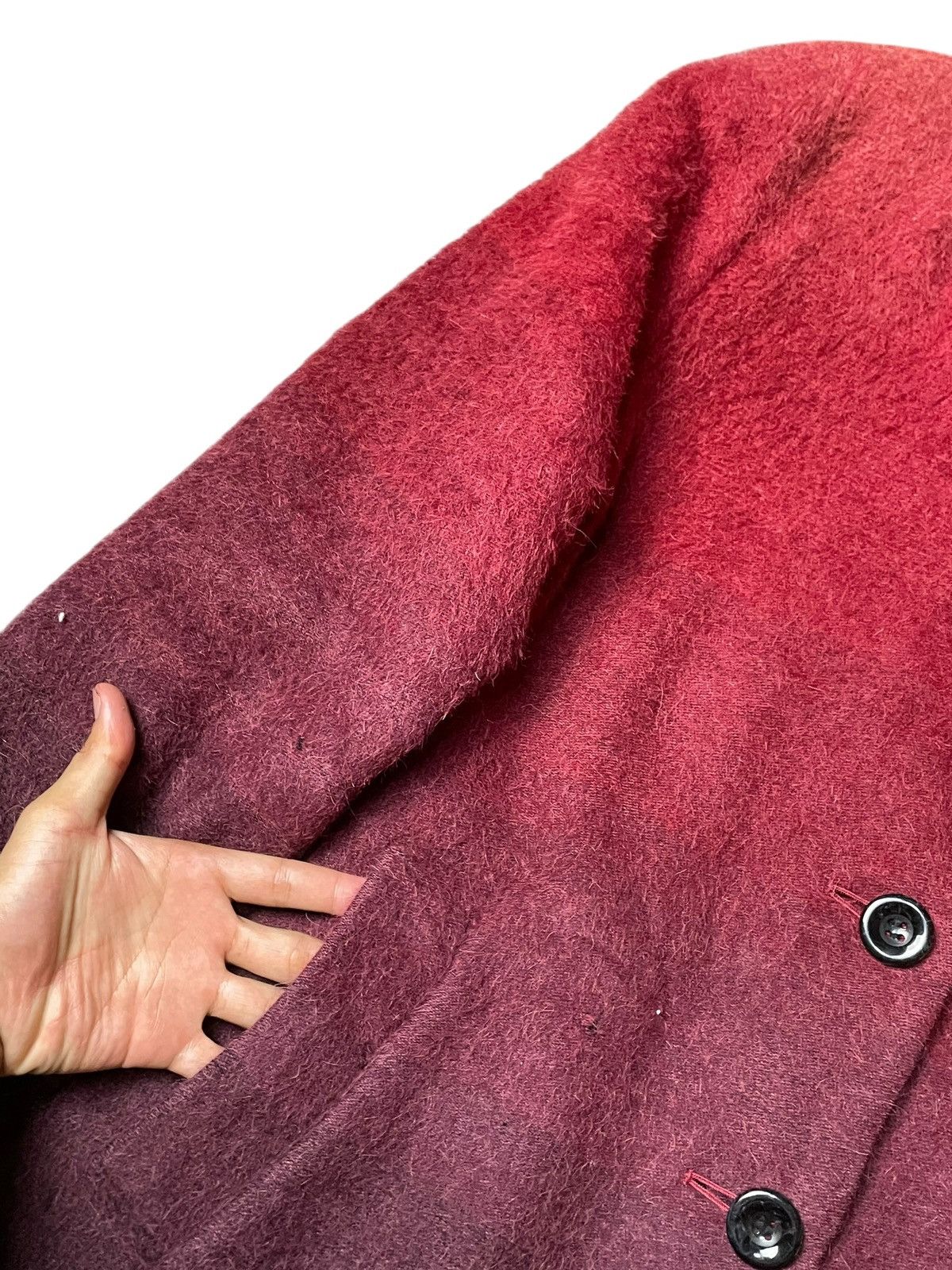 Japanese Brand × Other × Vintage FUNNY VIERGE Brand Ombre Wool Jacket (131) Size US L / EU 52-54 / 3 - 4 Thumbnail