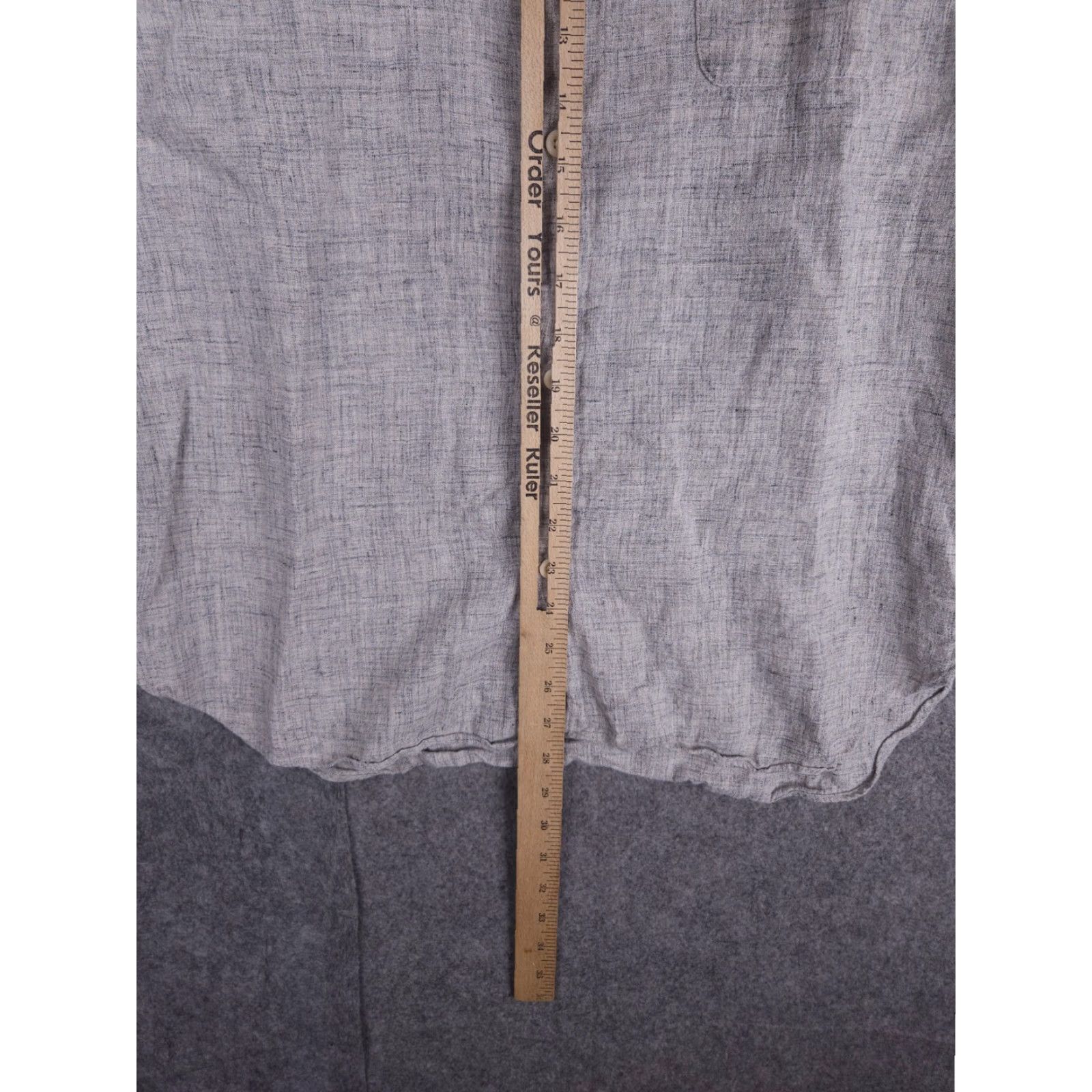 Sunny Sports VINTAGE Sunny Sports Japan American Life Shirt Men's XL Gray Button Up Linen Blend Size US XL / EU 56 / 4 - 6 Thumbnail