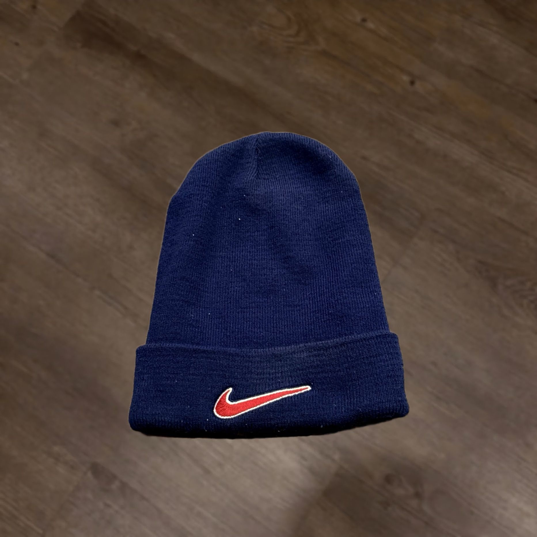 GYAKUSOUグレー ネイビーニット帽つば付きnike ×undercover Nike x