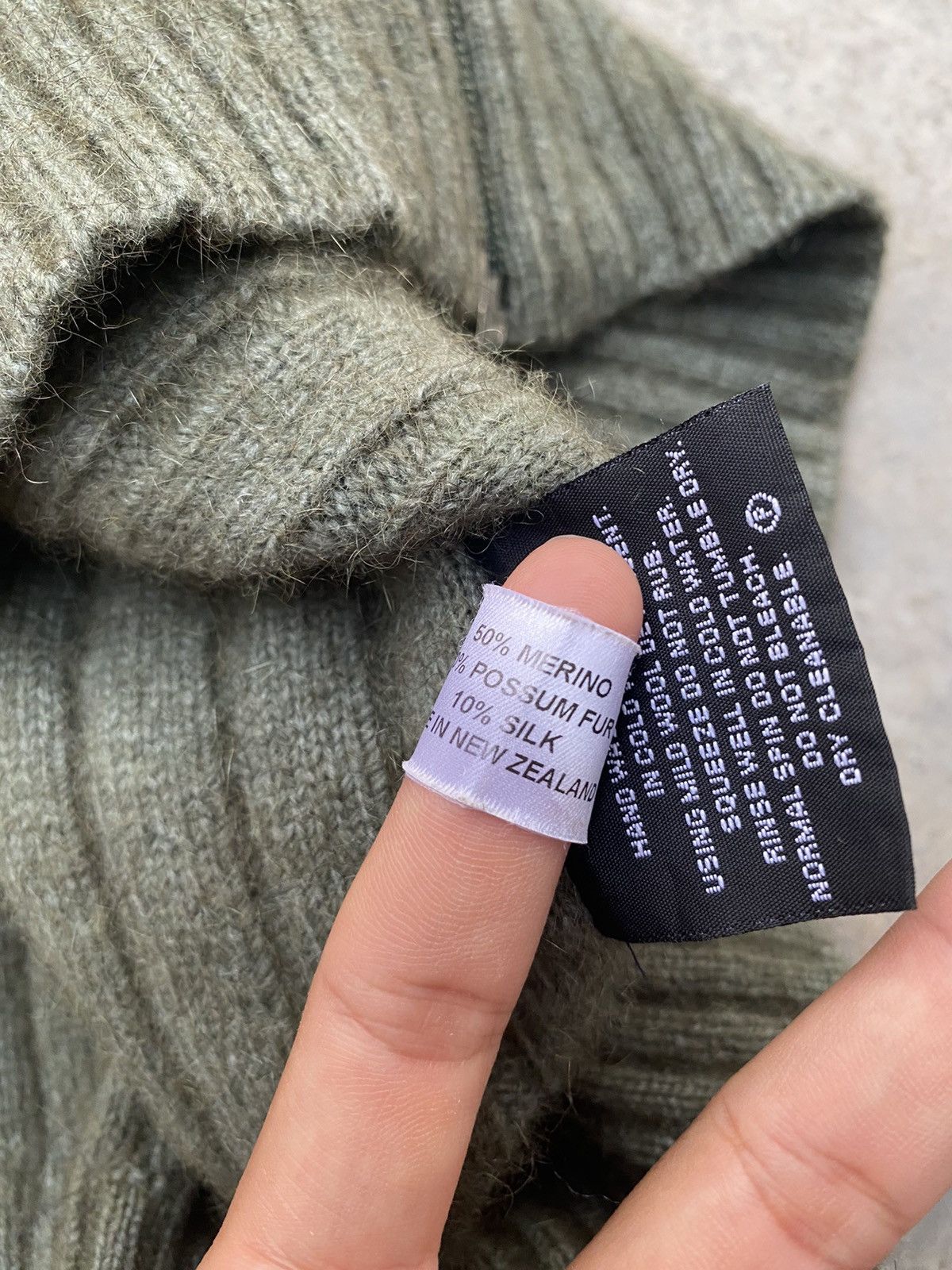 Other MERINOMINK Possum Fur Mohair Vest Size US M / EU 48-50 / 2 - 13 Thumbnail