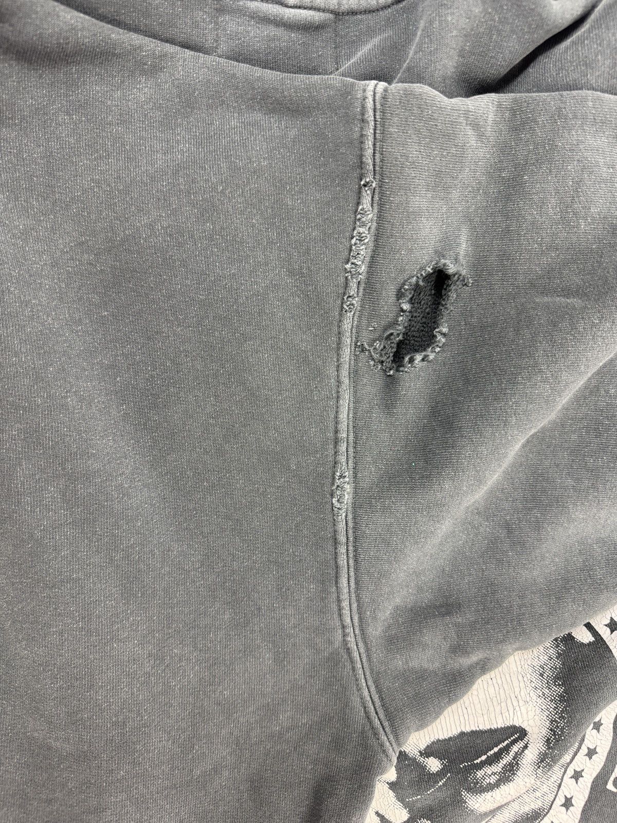 Enfants Riches Deprimes MY ROLE IN THE WAR CHARCOAL HOODIE Size US L / EU 52-54 / 3 - 9 Thumbnail