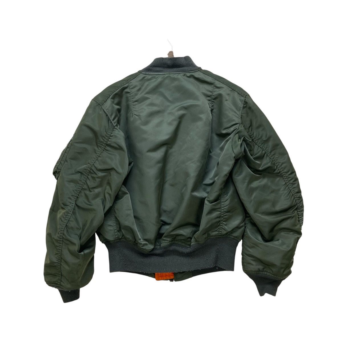 Alpha Industries Vintage Alpha Industries MA-1 Bomber Flight Jacket Size US M / EU 48-50 / 2 - 2 Thumbnail