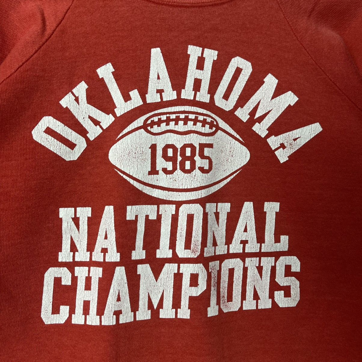 Vintage Vintage Oklahoma National Champions 1985 Crewneck Sweatshirt Size US S / EU 44-46 / 1 - 3 Thumbnail