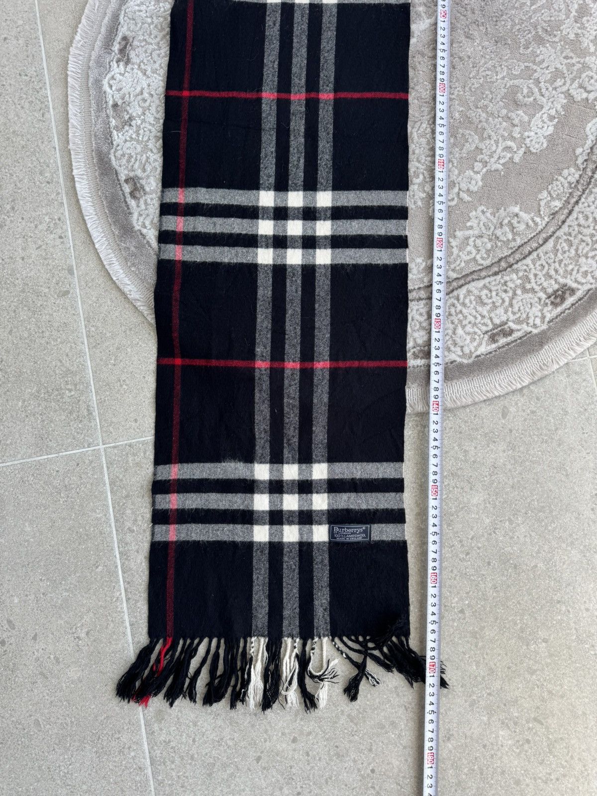 Burberry Burberry’s scarf vintage rare VTG wool England Size ONE SIZE - 7 Thumbnail