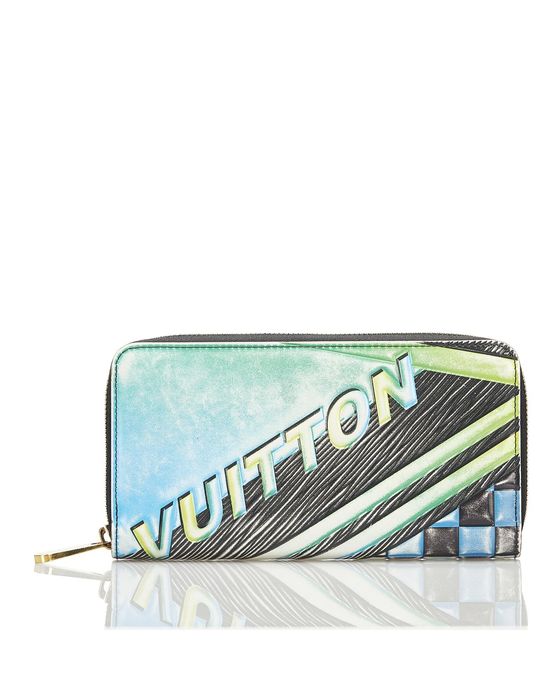 Louis Vuitton Round Long Wallet NIGO Collaboration Zippy Vertical