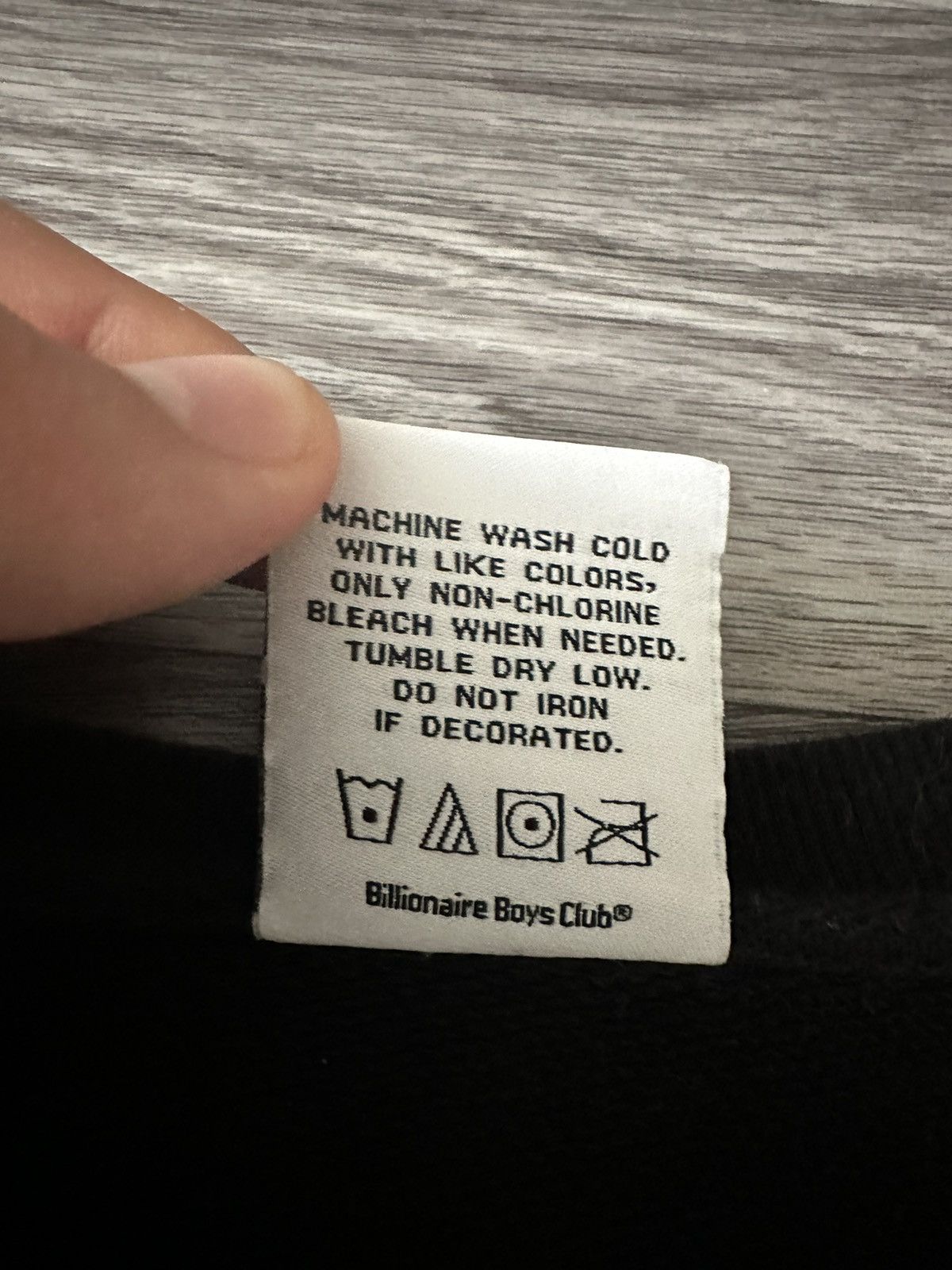 Billionaire Boys Club Billionaire Boys Club Black Spellout Crewneck sweatshirt hyp Size US M / EU 48-50 / 2 - 9 Thumbnail