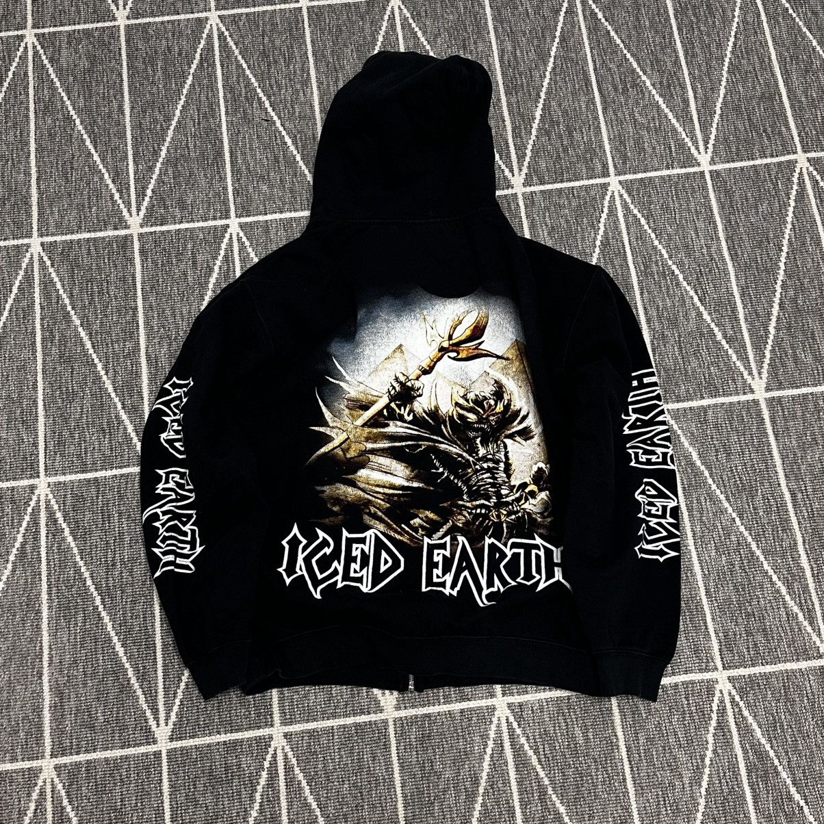 Vintage vintage zip hoodie iced earth promodoro merch rock merch Size US M / EU 48-50 / 2 - 1 Thumbnail