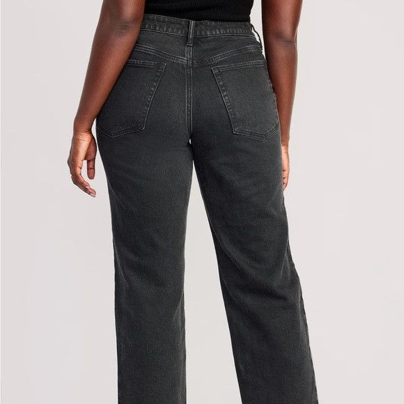 Old Navy Black denim jeans size M Size 30" / US 8 / IT 44 - 4 Thumbnail