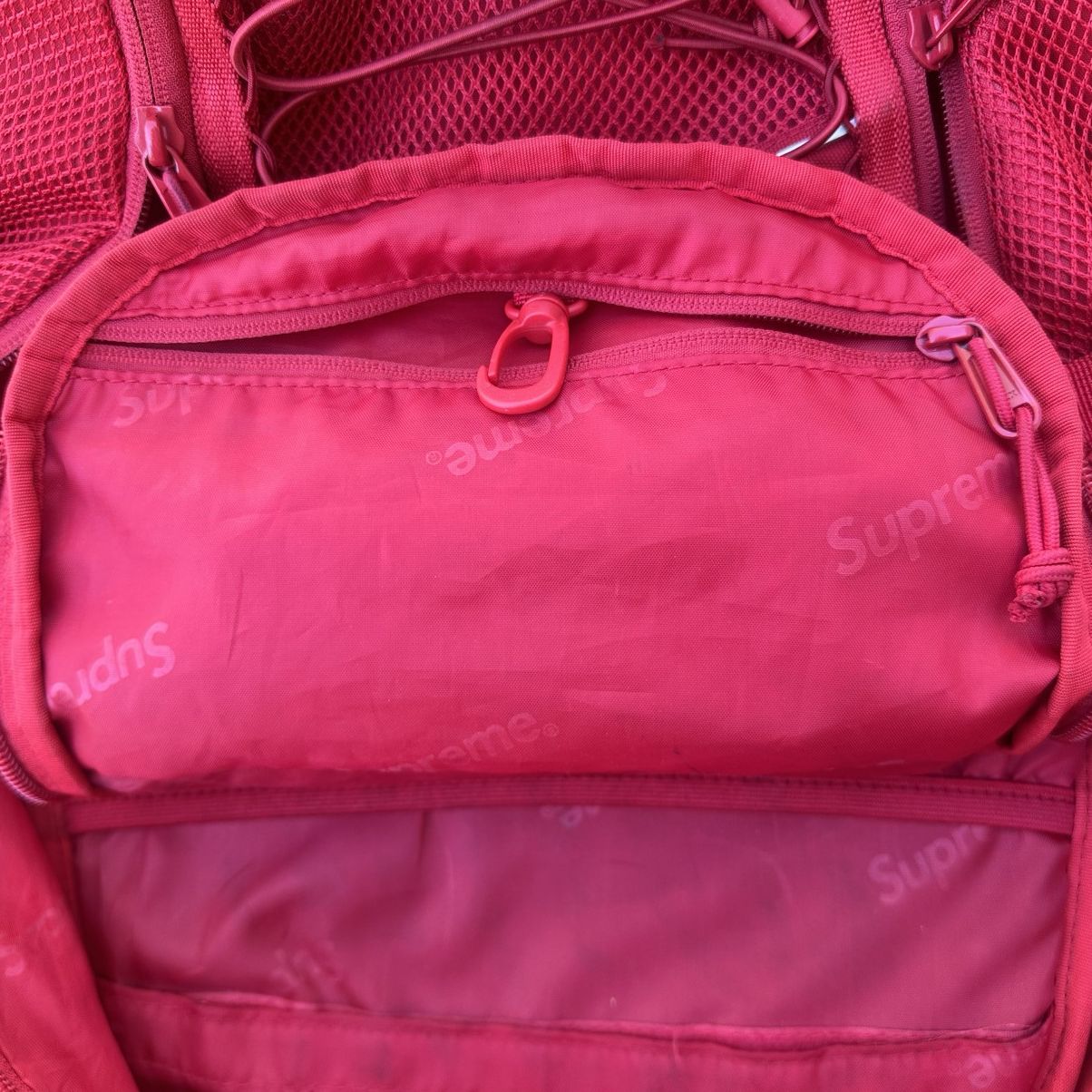 Supreme Supreme FW23 Backpack Red Size ONE SIZE - 11 Thumbnail