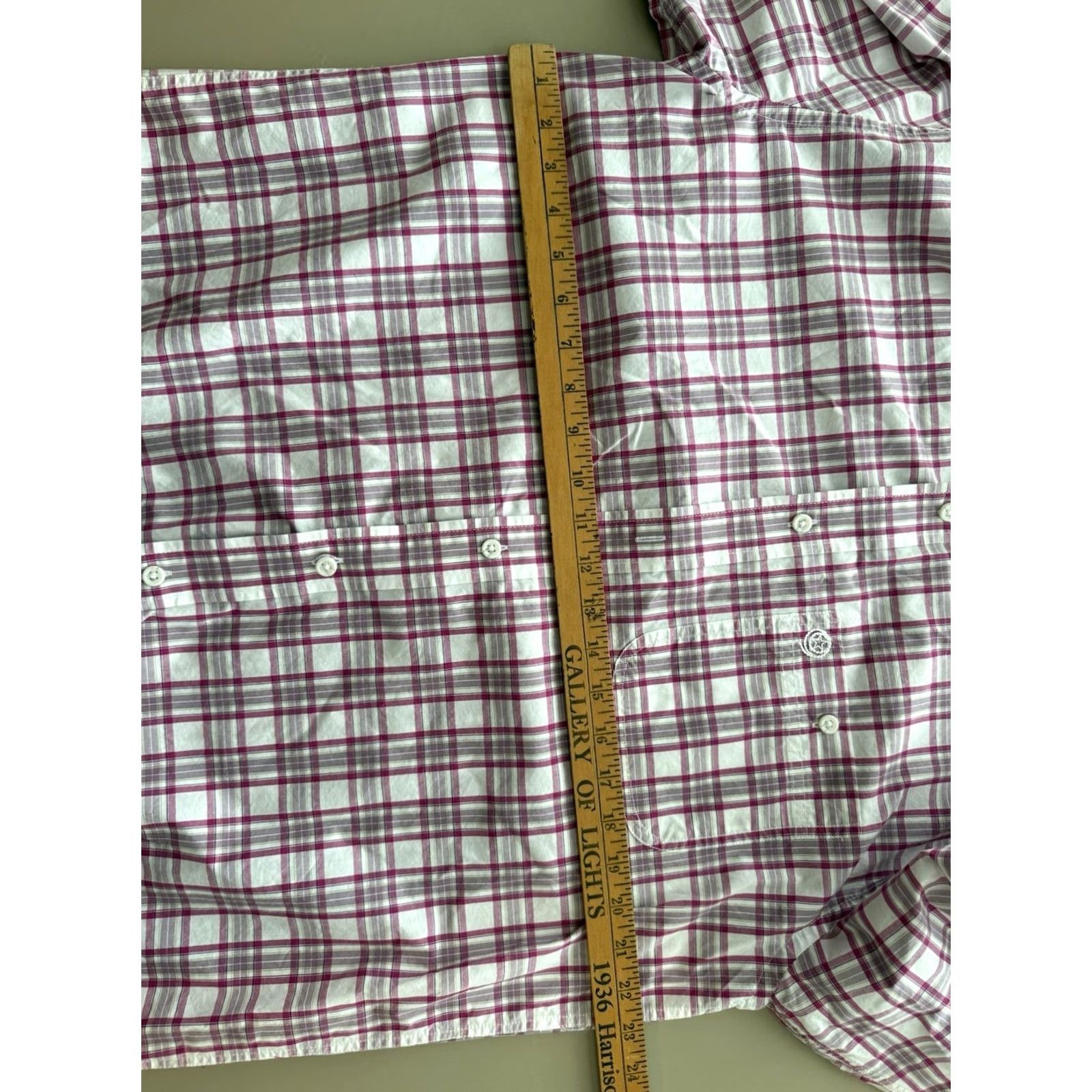 Wrangler VINTAGE Wrangler George Strait Collection Cowboy Shirt Long Sleeve Button Pink Plaid M Size US M / EU 48-50 / 2 - 8 Thumbnail
