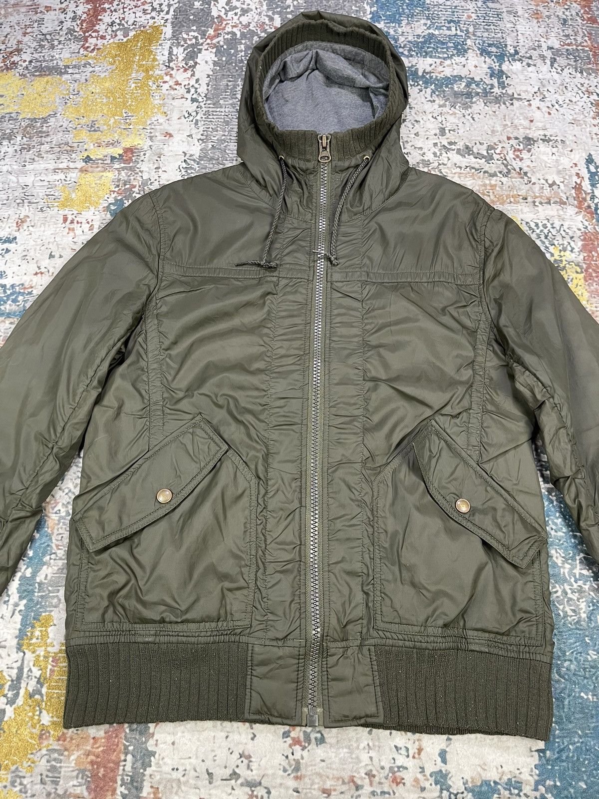 George George Slim Fit Blanket Lining Nylon Jacket Size US M / EU 48-50 / 2 - 2 Thumbnail