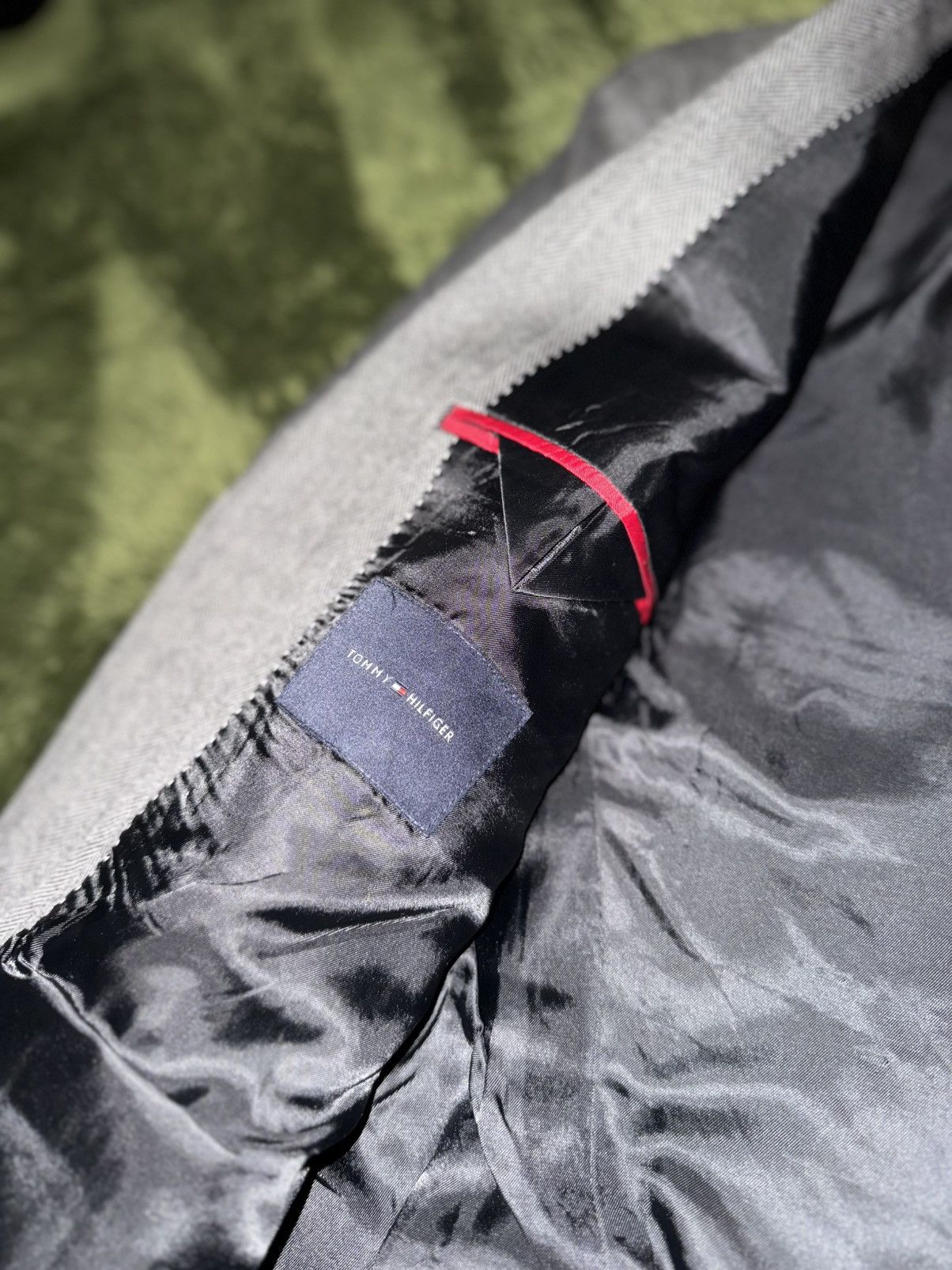 Tommy Hilfiger [42R] Tommy Hilfiger USA Jacquard Textured Classic Blazer Size 42R - 6 Thumbnail