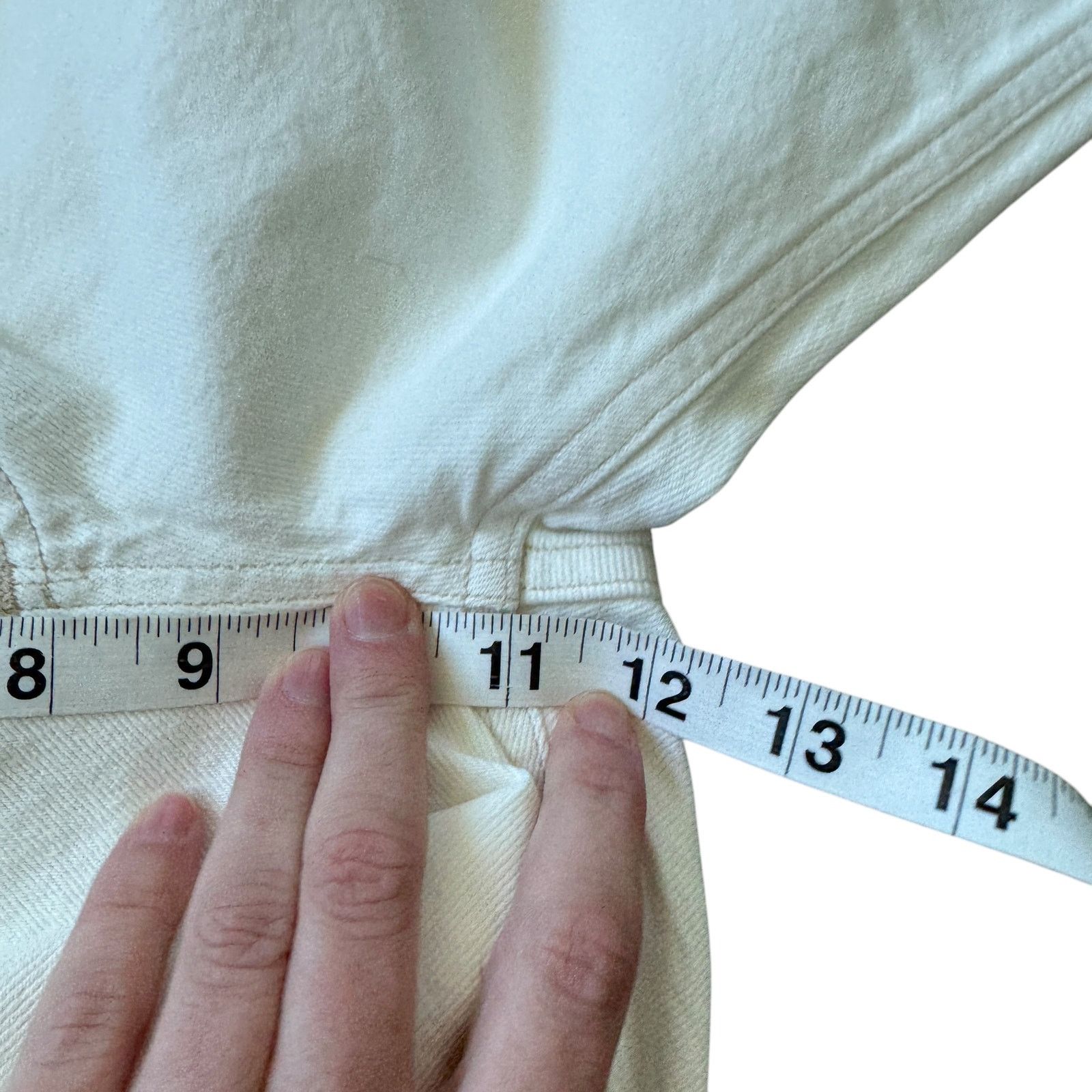 Agolde NEW AGOLDE Riley High Rise Straight Crop Jeans Veil White Size 24" / US 00 / IT 34 - 12 Thumbnail