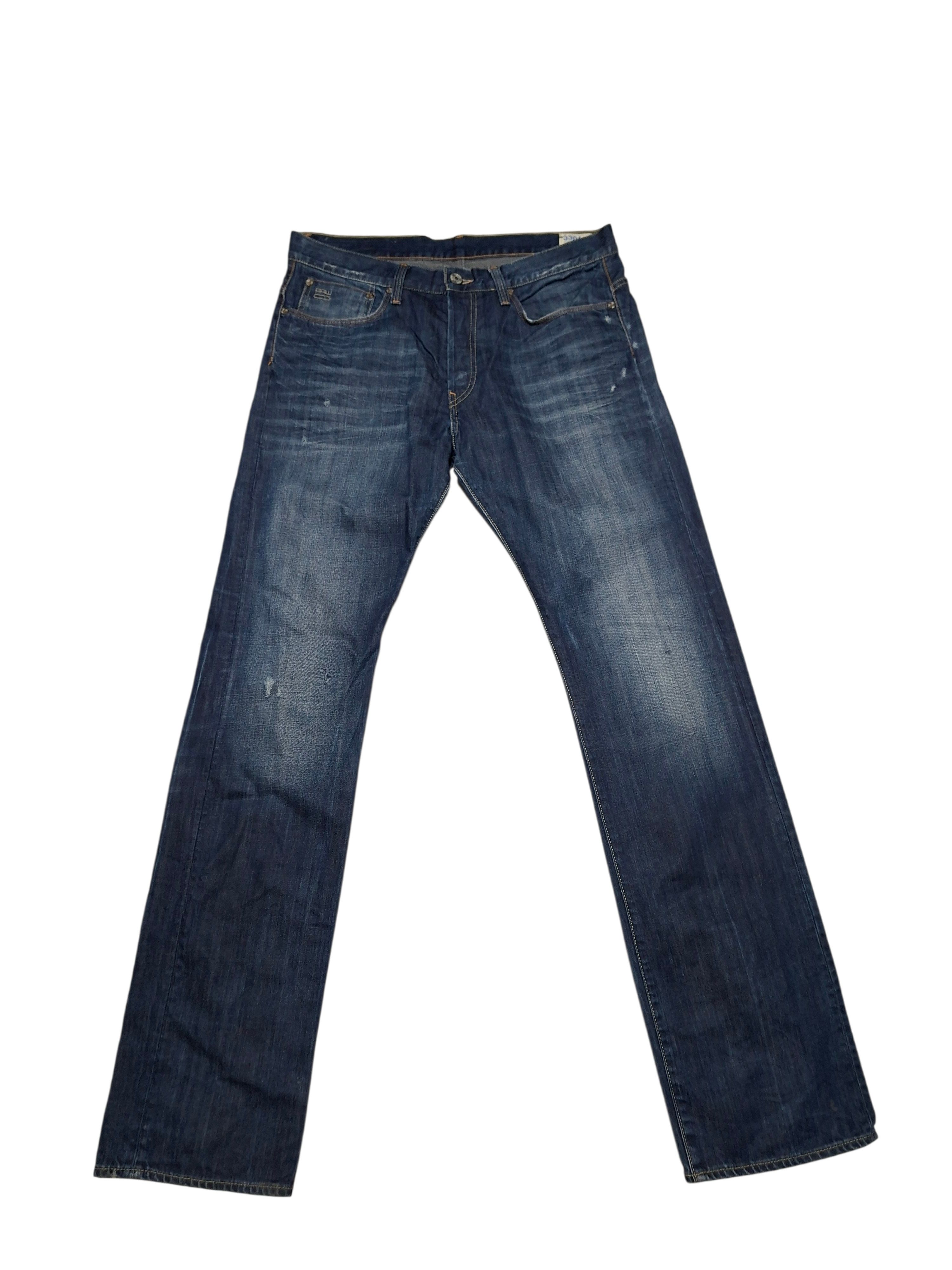 G-Star G STAR RAW 3301 STRAIGHT W36 L36 JEANS DENIM Size US 36 / EU 52 - 1 Thumbnail