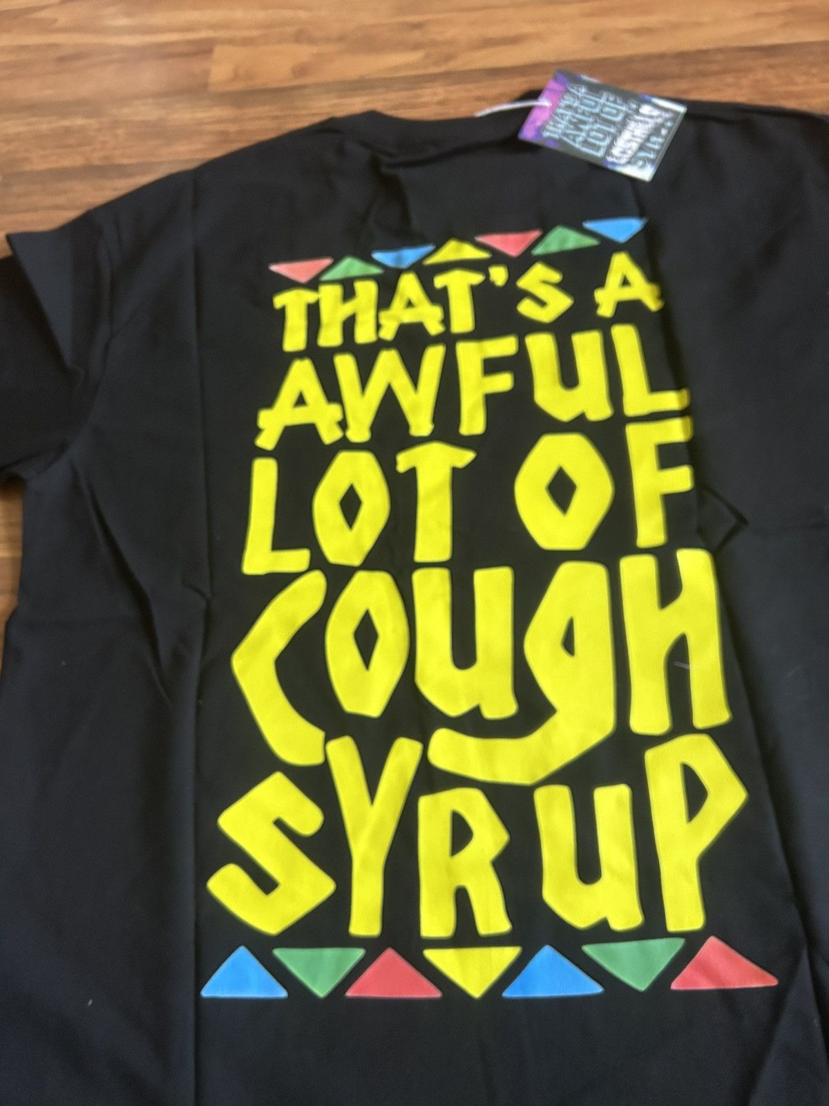 Awful Lot of Cough Syrup Awful Lot Of Cough Syrup Black Tshirt Size US L / EU 52-54 / 3 - 7 Thumbnail