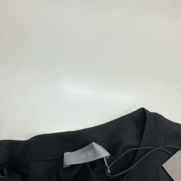 Dior Dior Dior Black Logo Print Long Sleeve T-Shirt 0079-2507 Size US S / EU 44-46 / 1 - 5 Thumbnail