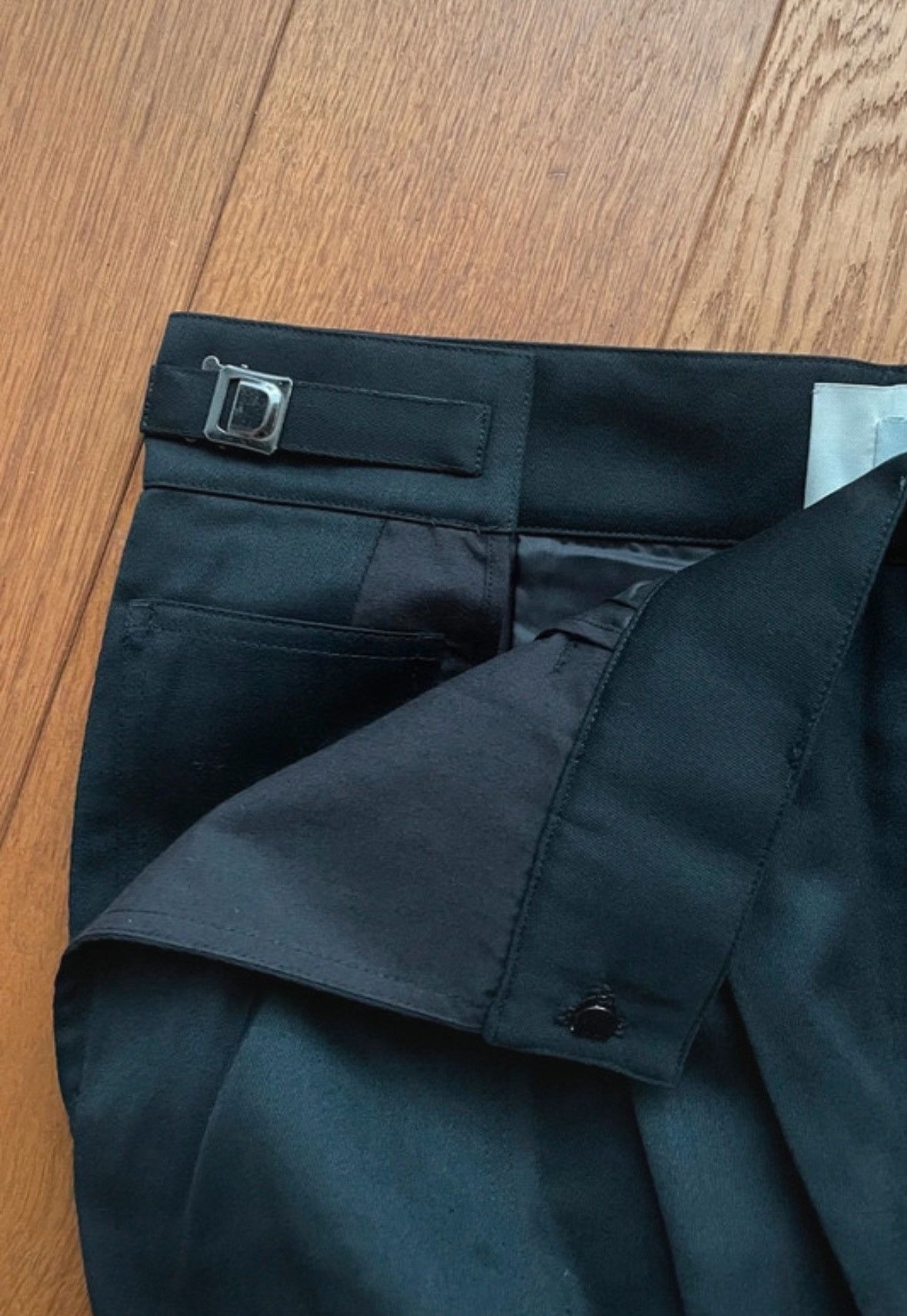 Feng Chen Wang Black Feng Chen Wang Pleated Trousers Size US 34 / EU 50 - 3 Thumbnail